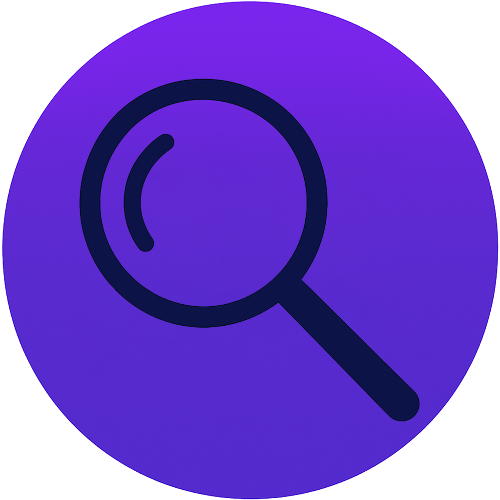 Icône recherche de profil